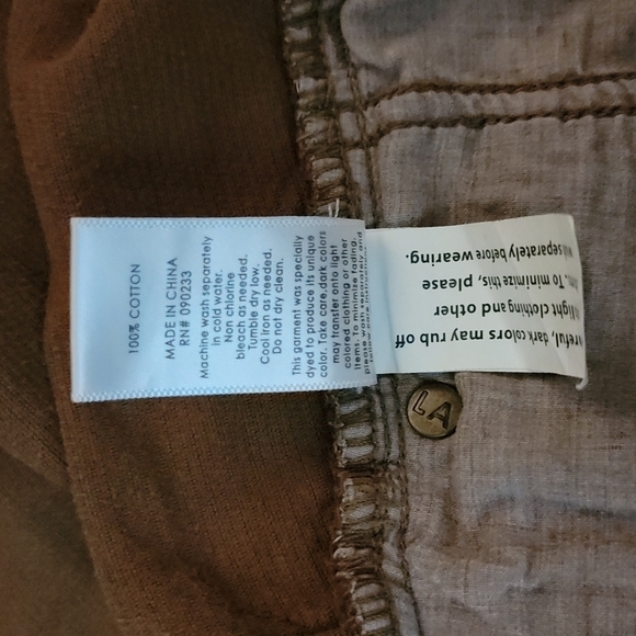 PacSun Cotton Corduroy Mini Skirt Size 27 Brown - Picture 5 of 6